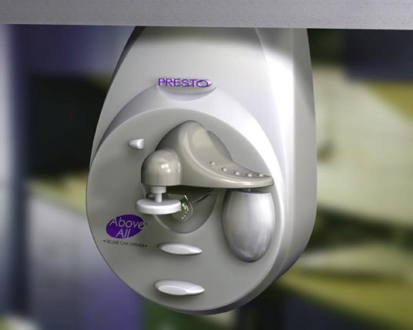 Presto Above All Under Cabinet Electric Can Opener